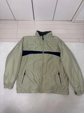 Woodlake 나일론 자켓 2XL 베이지/네이비