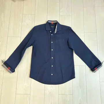 BLACK LABEL 네이비 긴팔 셔츠 M 사이즈