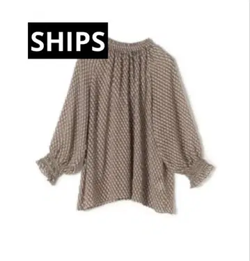 SPRINTEX 개더 블라우스 [ SHIPS ]