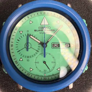 SEIKO SURF TIMER 쿼츠 서프 타이머 남성용 손목시계