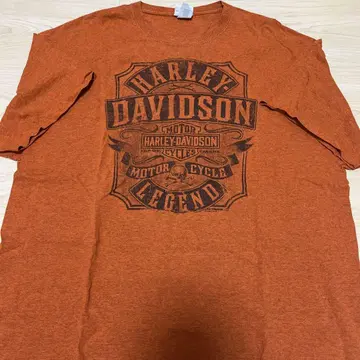 HARLEY DAVIDSON 티셔츠 2XL 양면 프린트