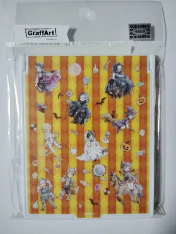 진격의 거인 할로윈 ver. 뿌려진 디자인 빅 캐릭터 거울 그래프 아트