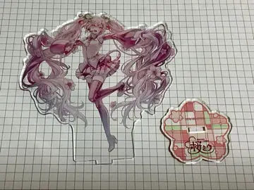 벚꽃 미쿠 사계절의 변화 아크릴 스탠드 Art byLiita