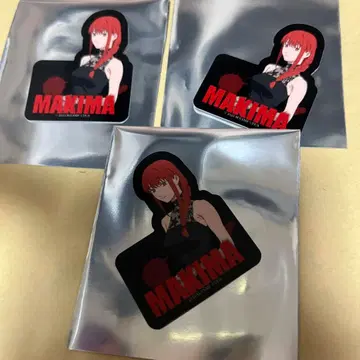 체인소 맨 TSUTAYA 스티커 마키마