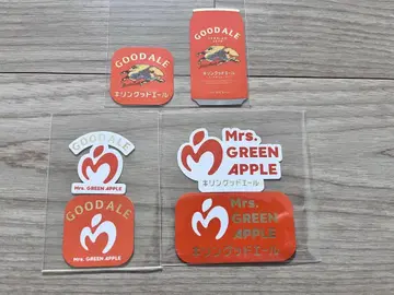 Mrs. GREEN APPLE 킬링굿에일 스티커 컴플리트
