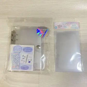 쿠리아 투명 클리어 씰 바인더 씰 리필 세트