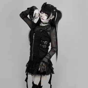 DimMoire 드레스+이너 SET Black