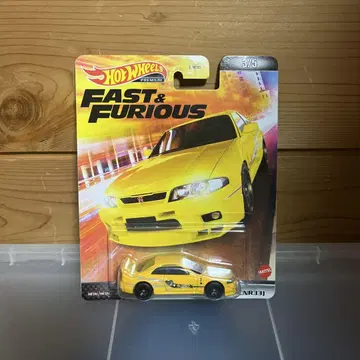 미개봉 새상품! 핫휠 와일드 스피드 닛산 GT-R [ R33 ]