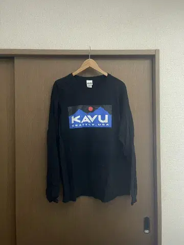 kavu 카부 롱T셔츠 맨투맨 긴팔 셔츠 L 사이즈