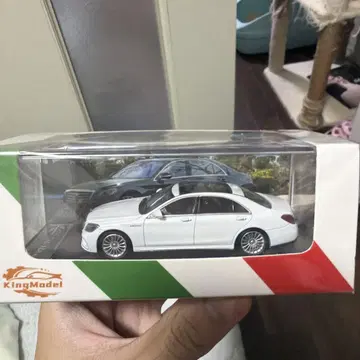 KingModel S65 AMG 화이트 미니카 1/64