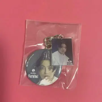 MAZZEL 류키 RYUKI 캔뱃지 아크릴 키링