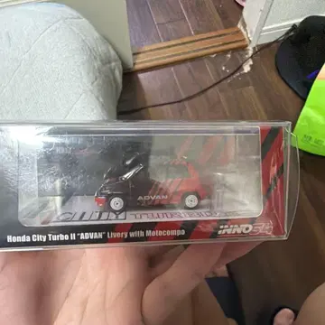 INNO 1/64 혼다 시티 터보 II ADVAN 미니카