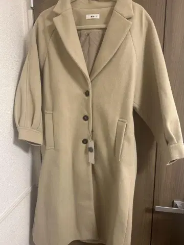 WEGO 볼륨 슬리브 체스터 코트