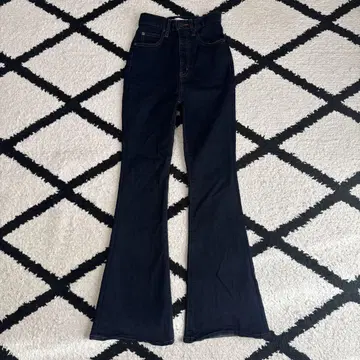 moussy HW Rebirth FLARE 플레어 팬츠 블루