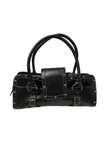 00s archive city leather hand bag grunge