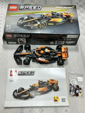 LEGO 스피드 챔피언 McLaren F1 Car 76919