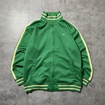 [ XL ] 00s VANS 반스 자수 원 포인트 라인 리브 트랙 자켓