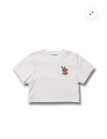 VAULTROOM KEY RABBIT MINI CROPPED TEE