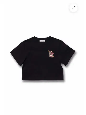 VAULTROOM KEY RABBIT MINI CROPPED TEE