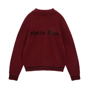 Mitin Kim 버건디 니트 가디건