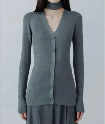 yo BIOTOP V silk cotton lib cardigan