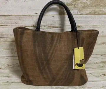 가격 인하 만엽사 감즙 염색 백 일본제 화