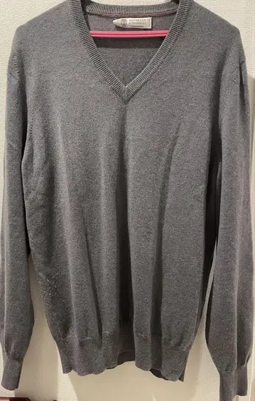 BRUNELLO CUCINELLI 캐시미어 스웨터 52 그레이