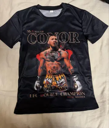 코너 맥그리거 UFC 더블 챔피온 티셔츠