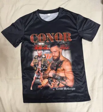 코너 맥그리거 프린트 ufc 티셔츠
