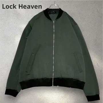[ Lock Heaven ] 자켓 블루종 크루넥 지퍼 후드티