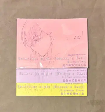 fate/stay night heaven's feel 원화집 세트
