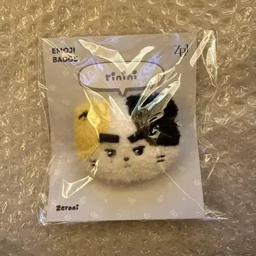 Zeroni 이모티콘 배지 봉제 인형