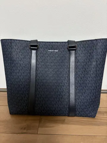 MICHAEL KORS 네이비 토트백