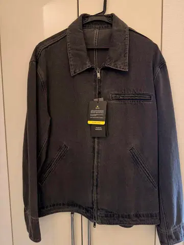 새상품 무신사 스탠다드 그레이 데님 자켓 XL