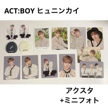 ACT:BOY 휴닝카이 아크릴 스탠드 미니 사진 세트 TXT