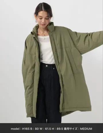 [ 최저가 ] bayflow 몬스터 코트 카키 머플러 포함