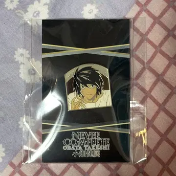 오바타 타케시전 DEATH NOTE 핀즈 핀 배지 굿즈 엘 L