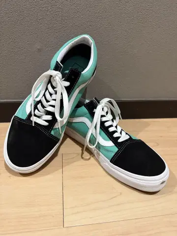 Vans 스니커즈 블랙/민트 US9.0
