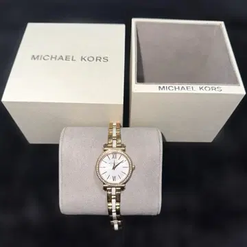 MICHAEL KORS 손목시계 마이클코어스 골드 화이트