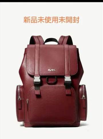버건디 플랩식 백팩