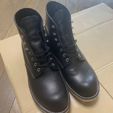 REDWING 레드 윙)Classic Round 블랙 미사용급 부츠