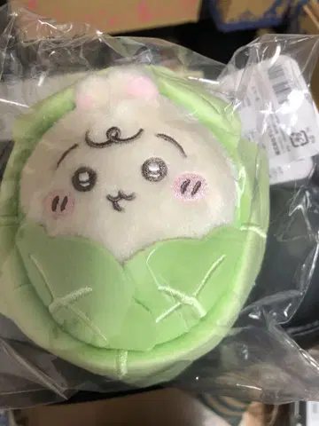 치이카와 (먼작귀) Chiikawa Baby 양배추에 싸인 토끼 마스코트
