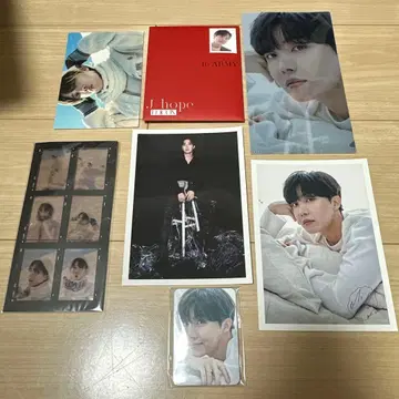 J-Hope BTS 포토 카드 트레이딩 카드 클리어 파일 등 세트