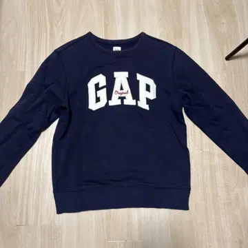 GAP 네이비 맨투맨 트레이닝복