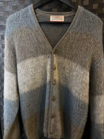 60s 빈티지 모헤어 가디건 Jantzen
