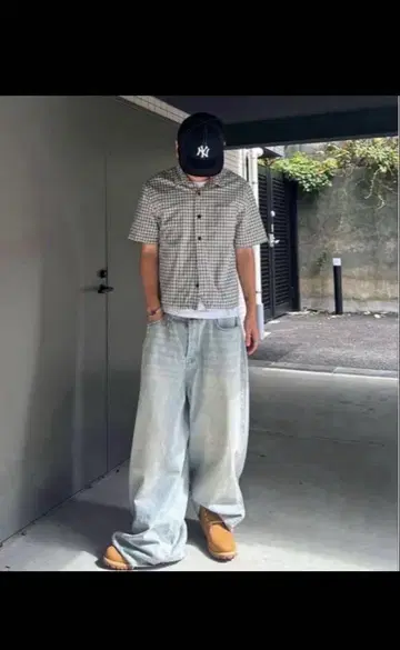 ZARA 오버다이 배기 데님 y2k archive