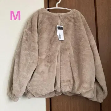 새상품 퍼 블루종 minx
