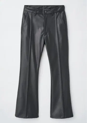 JUHA SYNTHETIC LEATHER FLARE PANTS 사이즈 4