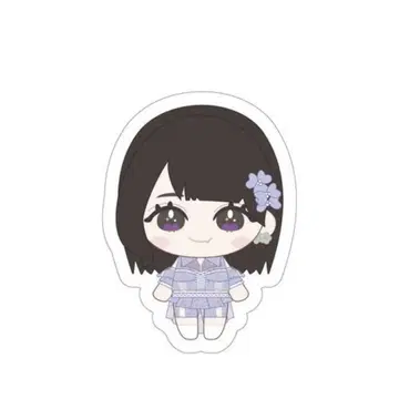 =LOVE 이코러브 노구치 이오리 봉제 인형 플레이크 씰 스티커
