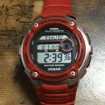 레어! CASIO WV-200R 남성용 손목시계